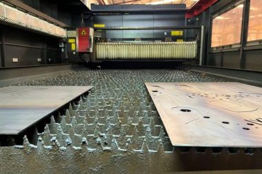 laser sheet metal cutting